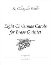 Eight Christmas Carols for Brass Quintet P.O.D. cover